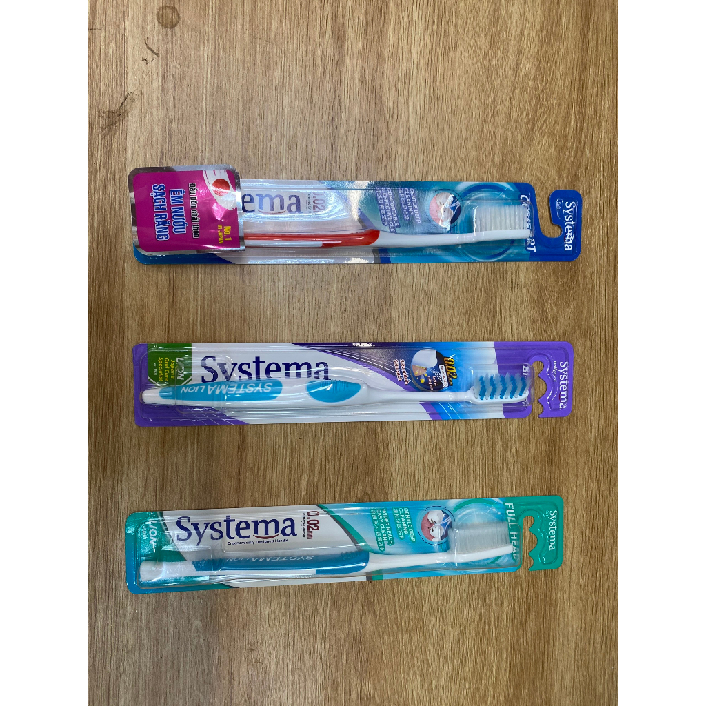 Bàn Chải Răng Systema (Tập Đoàn Lion Nhật Bản Sx Tại Thái Lan)