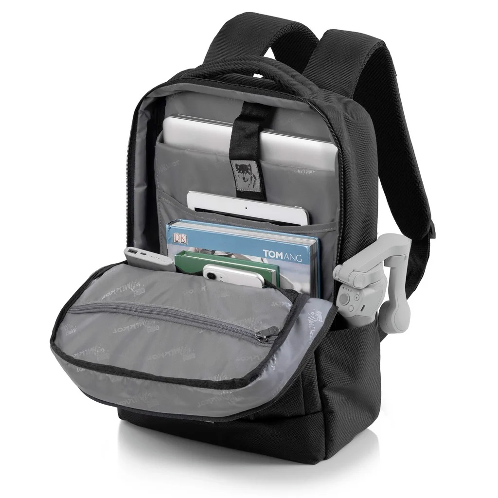 Balo Laptop 15.6 Inch Mikkor The Hopkins Thời Trang Nam Nữ Hàn Quốc Chất Liệu Chống Nước Cao Cấp