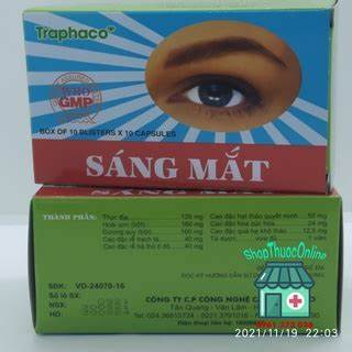 VIÊN SÁNG MẮT TRAPHACO giúp sáng mắt từ thiên nhiên