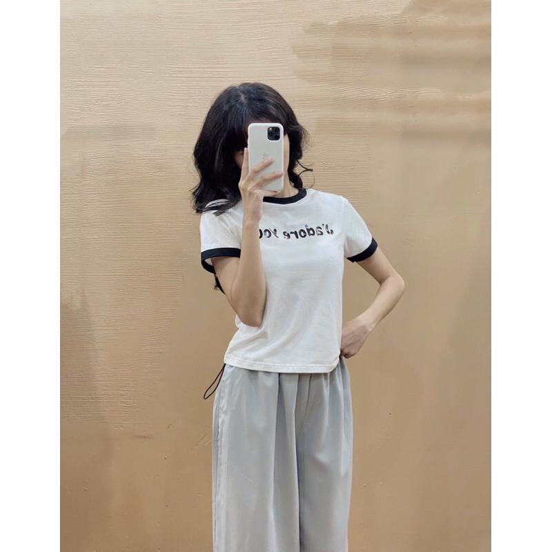 Áo baby tee Jadore You - CR129