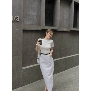(SHOP NÀNG BÉO BIGSIZE 50KG ĐẾN 90KG ) set chân váy midi đi chơi (kèm nịt)