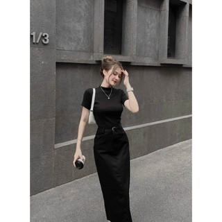 (SHOP NÀNG BÉO BIGSIZE 50KG ĐẾN 90KG ) set chân váy midi đi chơi (kèm nịt)