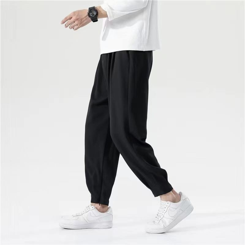 Quần thun jogger nam nữ chất cotton hàn siêu hot mới nhất