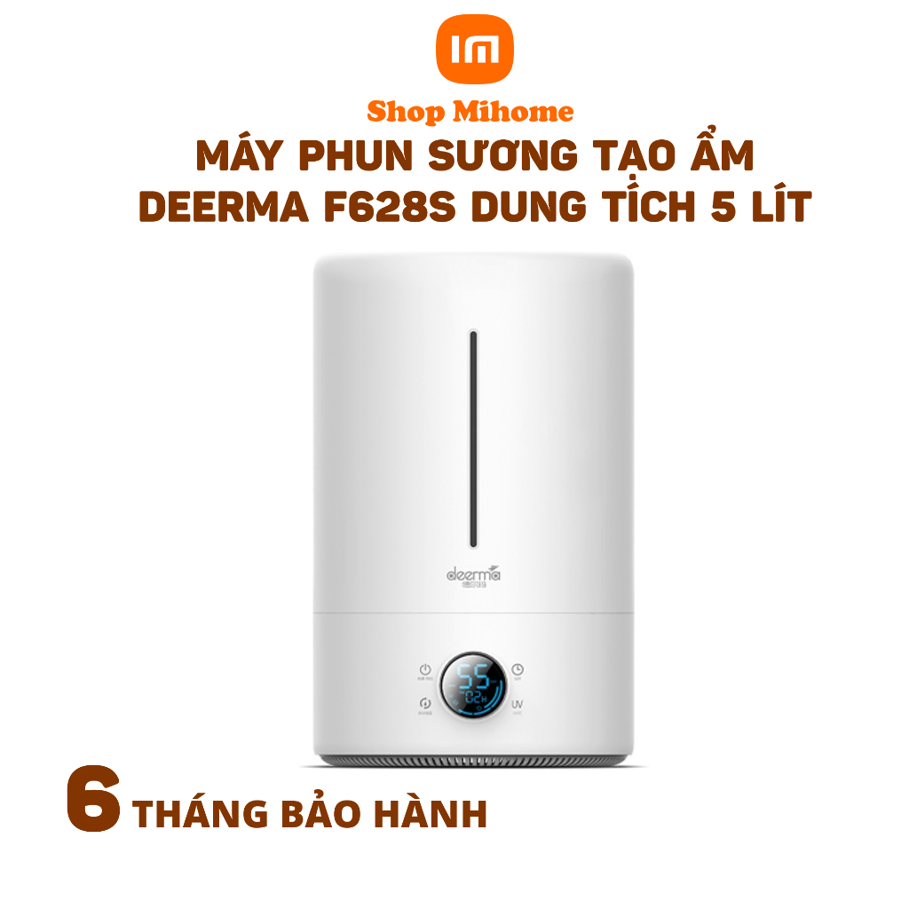 Máy tạo độ ẩm không khí Deerma F628S - Bảo Hành Chính Hãng 6 tháng