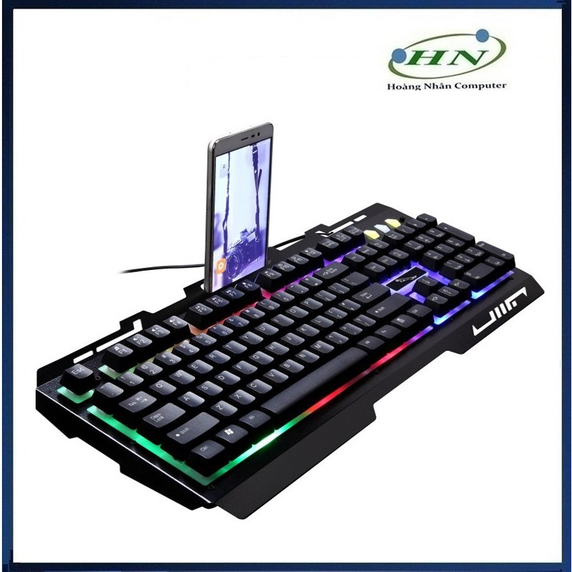 Bàn phím chuyên game G700 Led đa màu giả cơ siêu đẹp