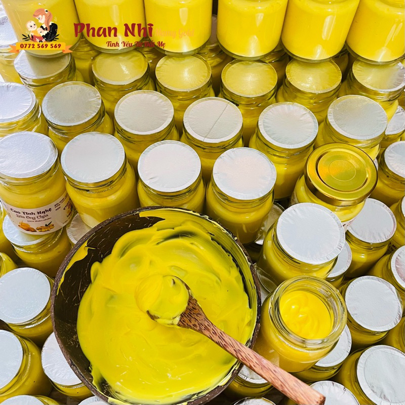 Cao Nghệ Tươi Sữa Ong Chúa •Giảm thâm mụn, sáng da • Mamy Gold