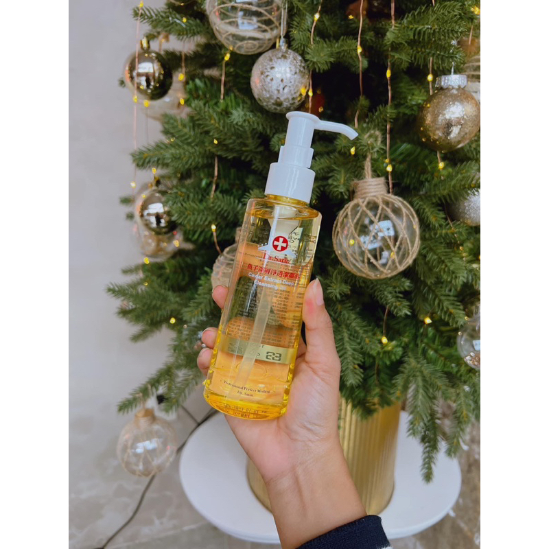 Dầu Tẩy Trang DR.SATIN Caviar Extract Deep Cleansing Oil 180ml Đài Loan