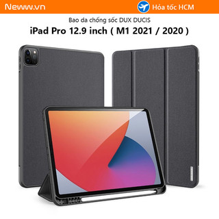 Ốp lưng Dux Ducis iPad Pro 12.9 inch ( M1 2021 / 2020 ) Chống sốc, Kiểu bao da