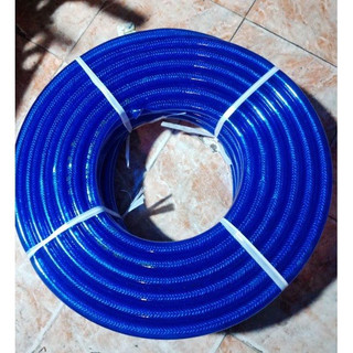 Dây ống nước nhựa dẻo, ống lưới dẻo màu xanh loại 1 phi 14