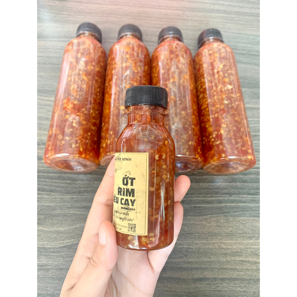 Ớt tỏi rim mặn ngọt siêu cay siêu , ớt rim không dầu Cocothu Food