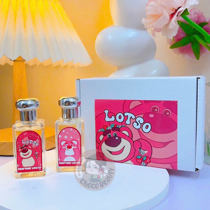 Nước hoa gấu dâu Lotso 35ml tặng 10ml