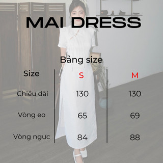Sườn xám thắt nơ INTO.EIGHT thiết kế (Mai Dress)