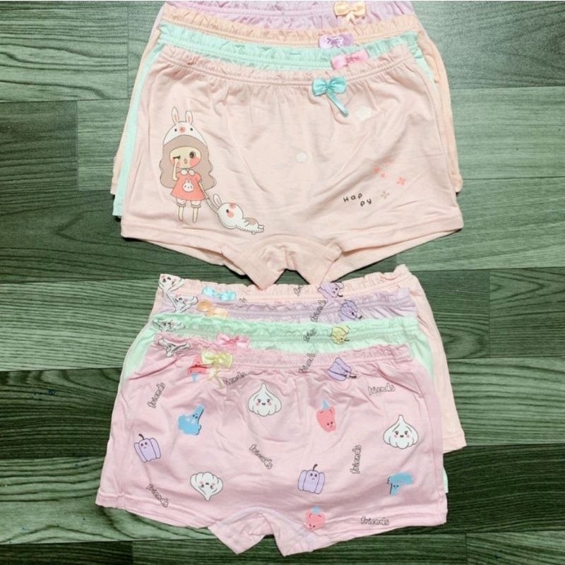 SÉT 3 QUẦN CHÍP ĐÙI BÉ GÁI COTTON CAO CẤP