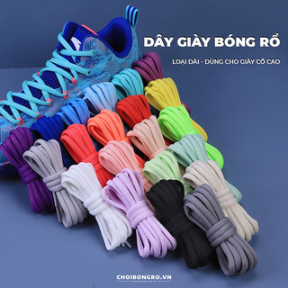 Dây giày bóng rổ loại Oval - Dài, dày, tăng độ ôm chân | Choibongro.vn