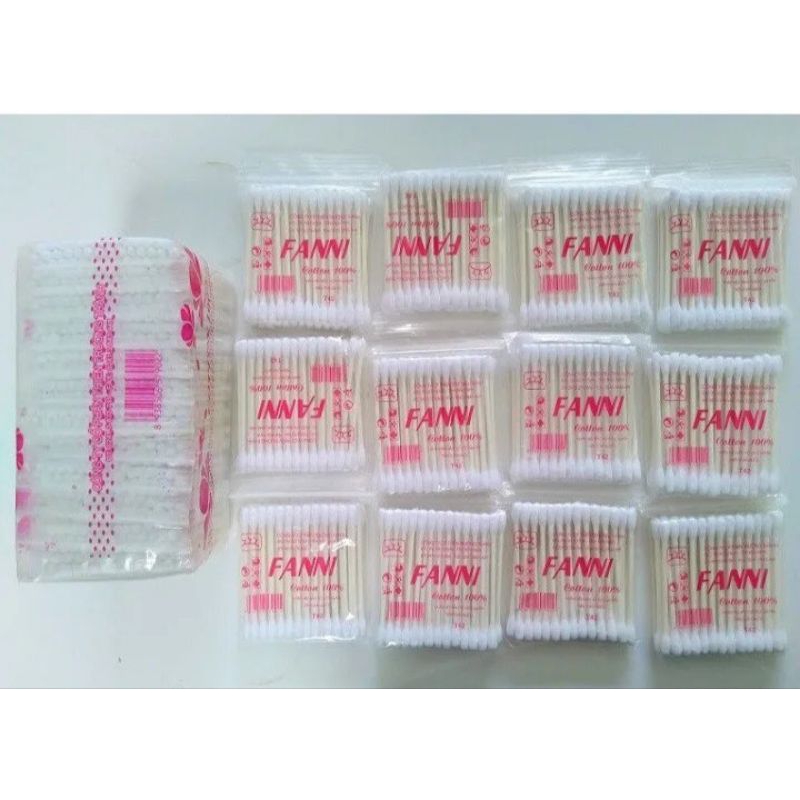 Combo 3 gói tăm bông ngoáy tai người lớn Fanni