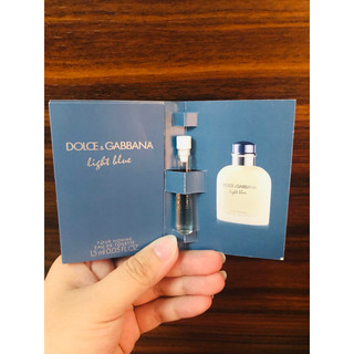 Vial 1,5ml nước hoa Dolce&Gabbana Light Blue