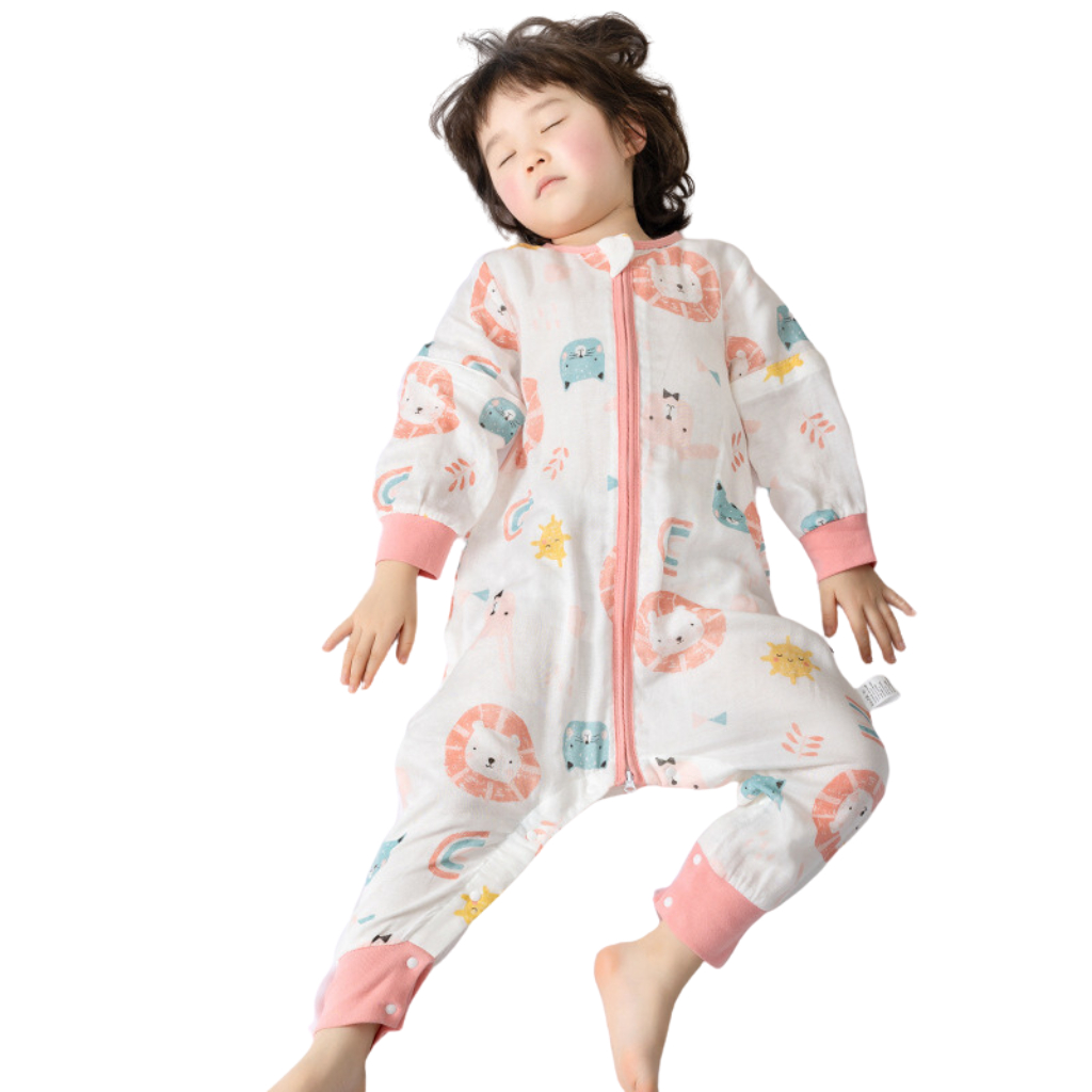 Túi ngủ mùa hè cho bé chất liệu cotton sợi tre