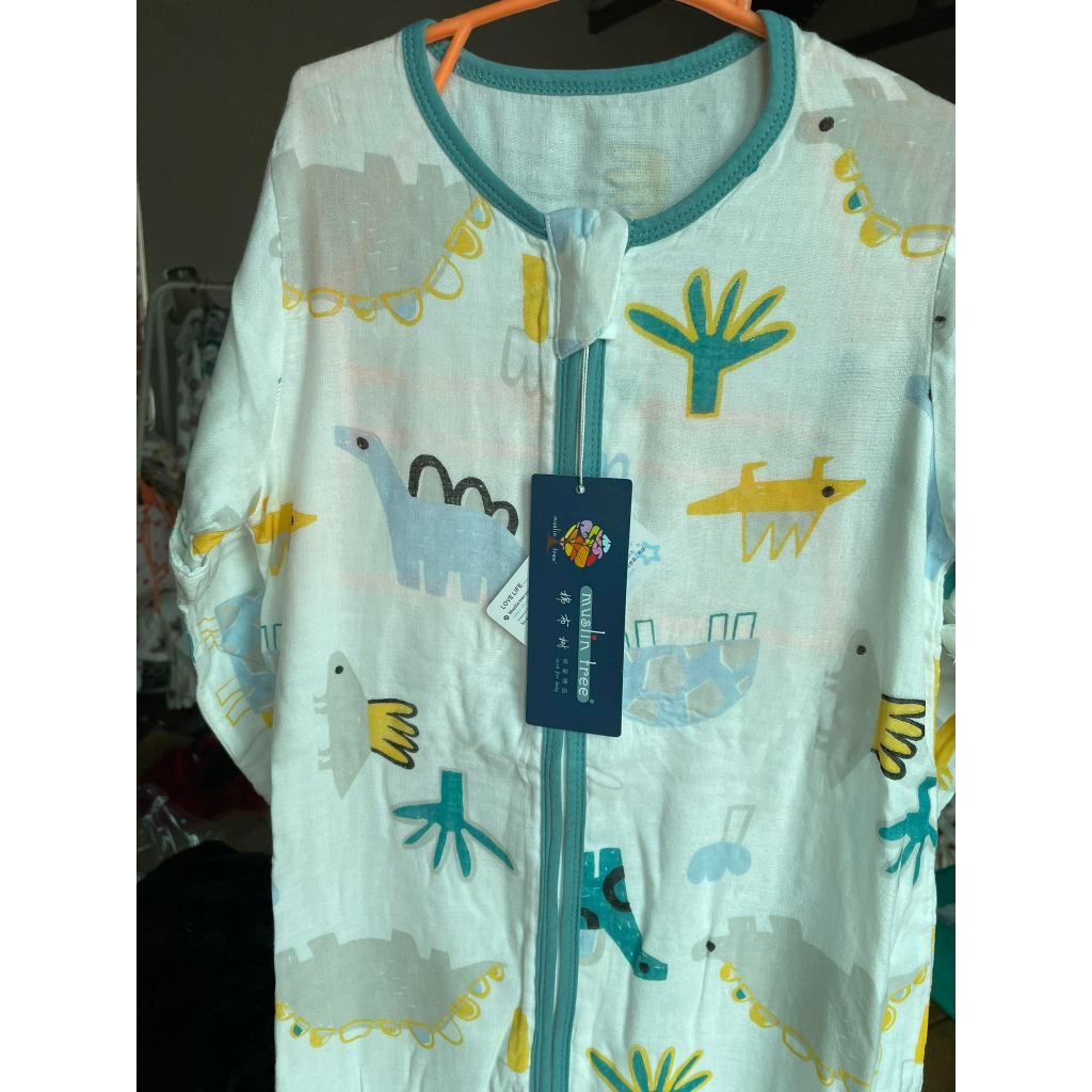 Túi ngủ mùa hè cho bé chất liệu cotton sợi tre