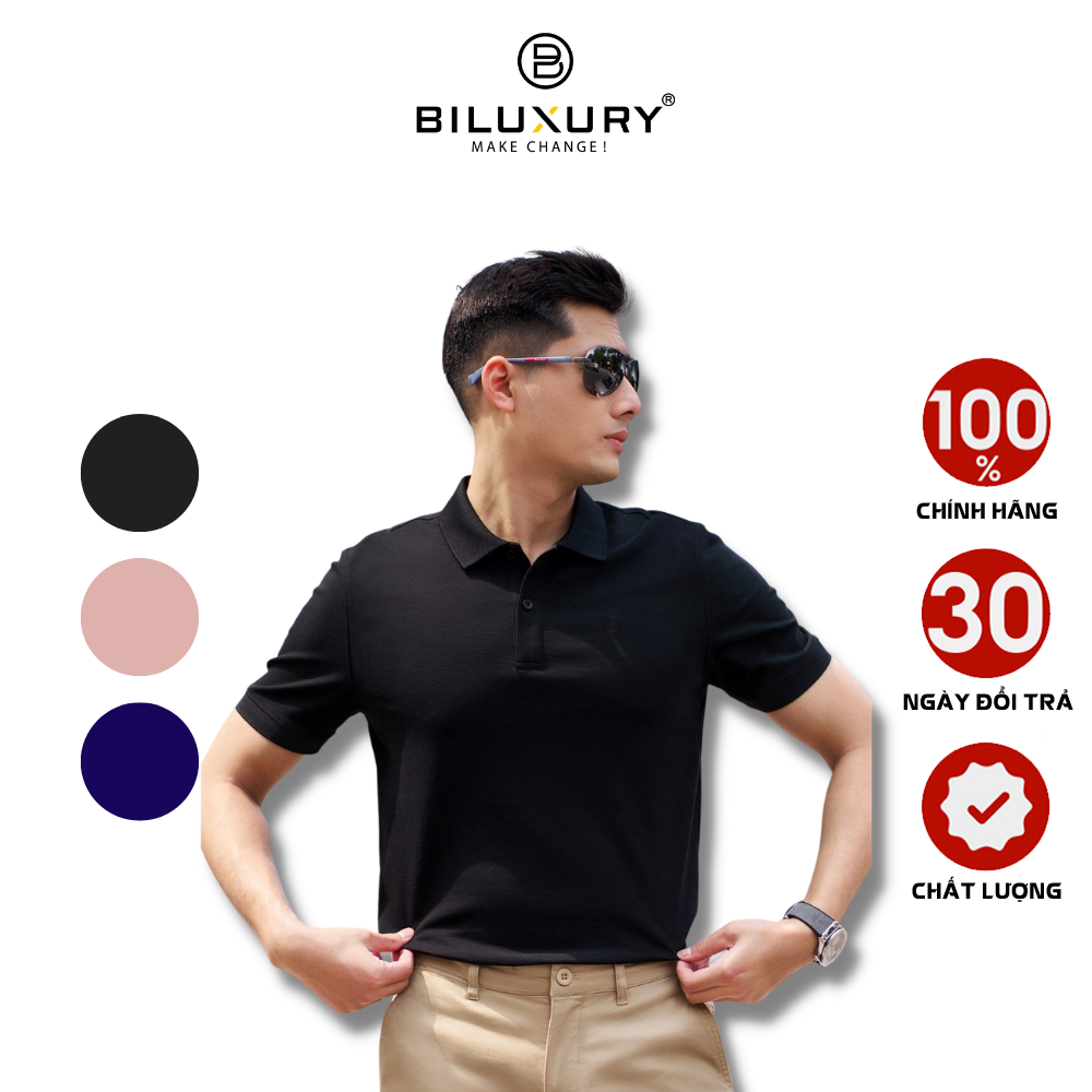 Áo Polo Nam Biluxury 7APCB002 Cotton Cao Cấp Chuẩn Form
