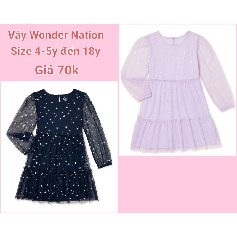 Váy bé gái xuất dư ( em còn 4-5y, 14-16y )