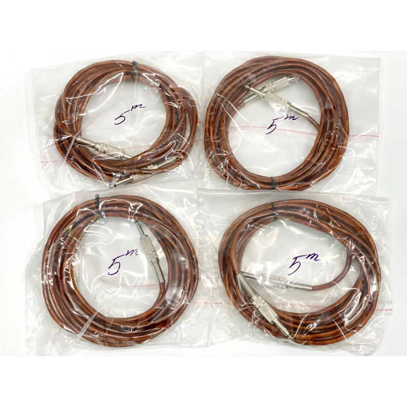 Dây jack kết nối ra loa dành cho đàn guitar, đầu jack 6ly, dây 3m-5m, chất lượng tốt, siêu nhạy, siêu bền