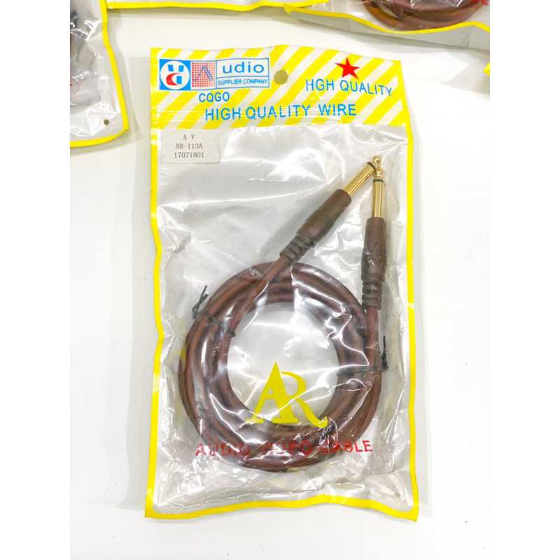 Dây jack kết nối ra loa dành cho đàn guitar, đầu jack 6ly, dây 3m-5m, chất lượng tốt, siêu nhạy, siêu bền