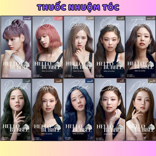 Thuốc nhuộm tóc tạo bọt Hello Bubble Miseen Scene mẫu mới 2023