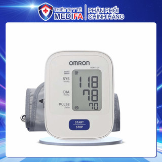 Máy Đo Huyết Áp Omron Chính Hãng HEM-7120 Công Nghệ IntelliSense Báo Rối Loạn Nhịp Tim, Bảo Hành 5 Năm