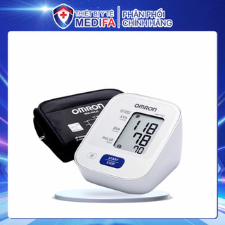 Máy Đo Huyết Áp Omron HEM-7121 Công Nghệ IntelliSense Đo Tự Động Bắp Tay Lưu Trữ Kết Quả 30 Lần Đo, Bảo Hành 5 Năm