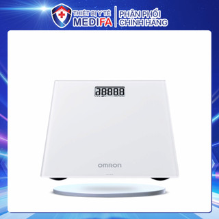 Cân đo sức khỏe điện tử Omron HN-300T2 mức cân 150kg, cảm biến thông minh, kết nối Bluetooth