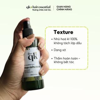 XỊT TÓC TINH DẦU BƯỞI HANDMADE QK