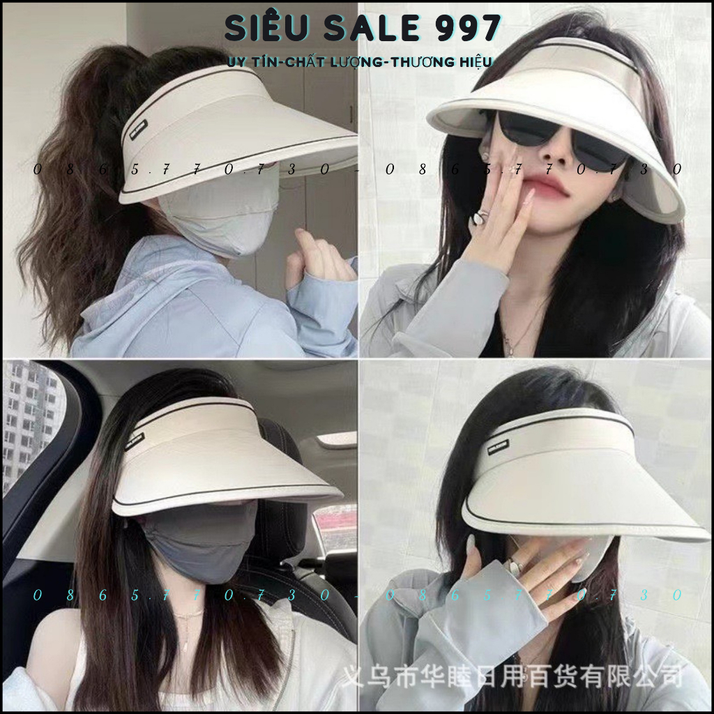 NÓN HOT - MŨ DU LỊCH ĐI BIỂN NỮA ĐẦU CHẤT NHỰA POLY HÀNG QC NHẬP HOT TREND HÀNG CAO CẤP