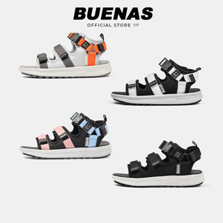 Giày sandal Buenas 3979 CỔ CAO dép quai hậu cổ cao nam nữ unisex đi học quai ngang