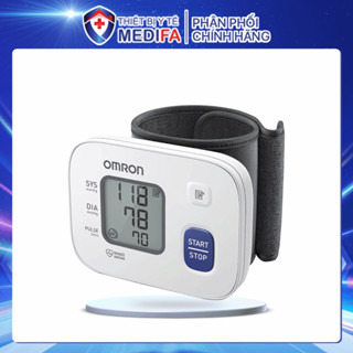 Máy Đo Huyết Áp Omron HEM-6161 Đo Tại Cổ Tay Lưu Trữ Đến 30 Kết Quả, Bảo Hành 5 Năm