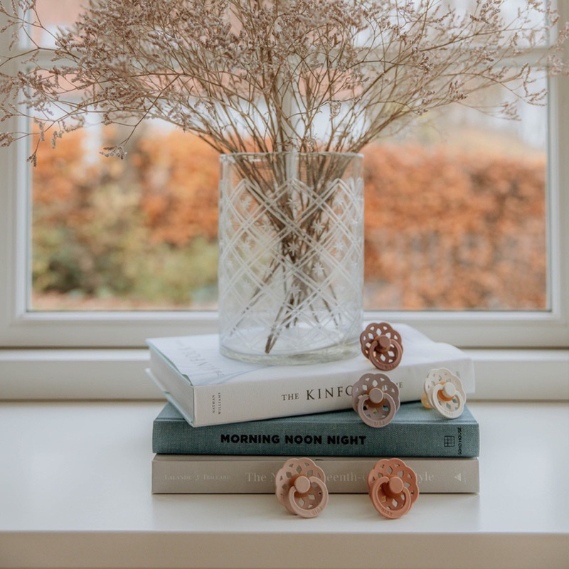 TI NGẬM BIBS BOHEME, TI GIẢ BOHEME CHÍNH HÃNG NÚM CAO SU TRÒN SIZE 1-2