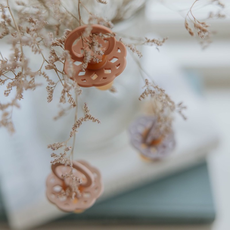 TI NGẬM BIBS BOHEME, TI GIẢ BOHEME CHÍNH HÃNG NÚM CAO SU TRÒN SIZE 1-2