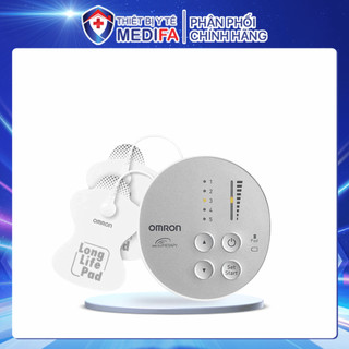 Máy massage xung điện Omron HV-F013 trị liệu 5 vùng cơ thể với 10 cường độ cao thấp | Chính hãng | Bảo hành 2 năm