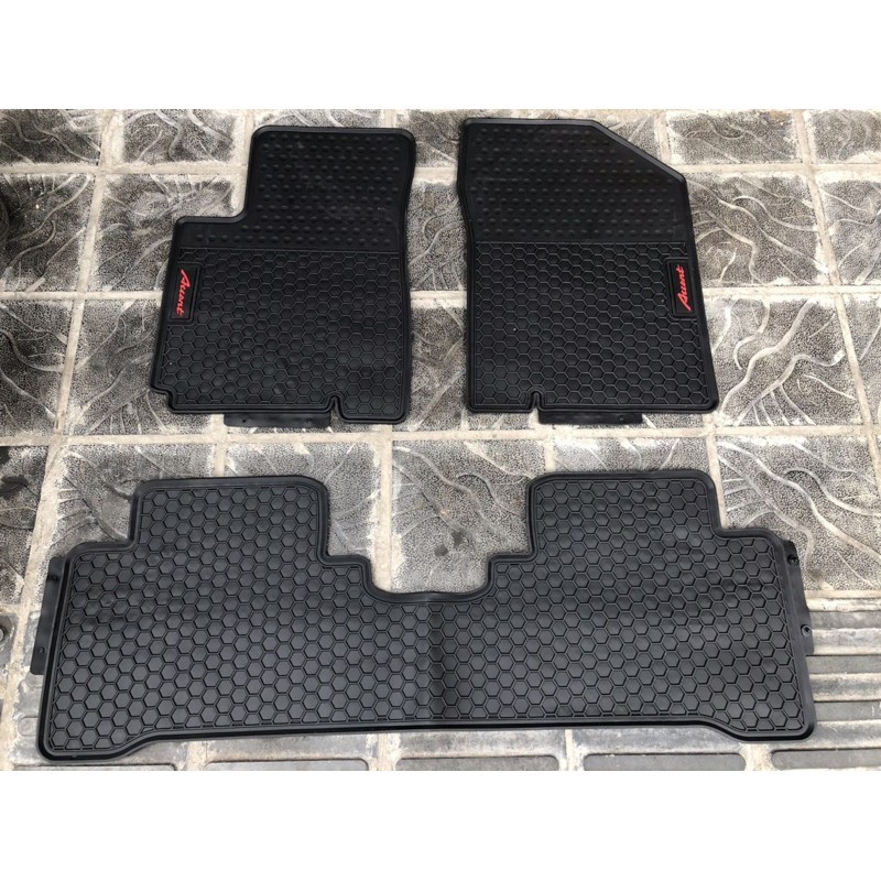 Thảm Lót Sàn Cao Su Xe Hyundai Accent 2018 - 2023- Mẫu tổ ong Hàng không Mùi, vừa khít xe