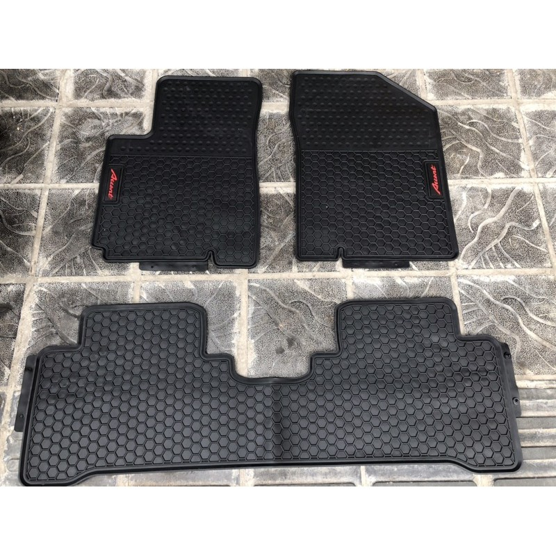 Thảm Lót Sàn Cao Su Xe Hyundai Accent 2018 - 2023- Mẫu tổ ong Hàng không Mùi, vừa khít xe