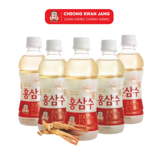Combo 5 Chai Nước Uống Hồng Sâm KGC Jung Kwan Jang Pure (340ml/chai) Date: 19/07/2024
