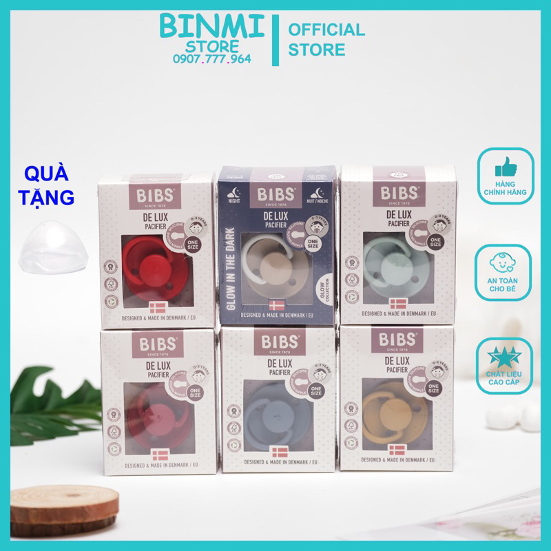 Ti giả Bibs Delux SILICON Đan Mạch