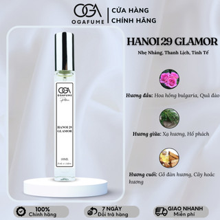 Tinh dầu nước hoa nữ ogafume hanoi 29 glamour nhẹ nhàng, thanh lịch, tinh tế 10ml