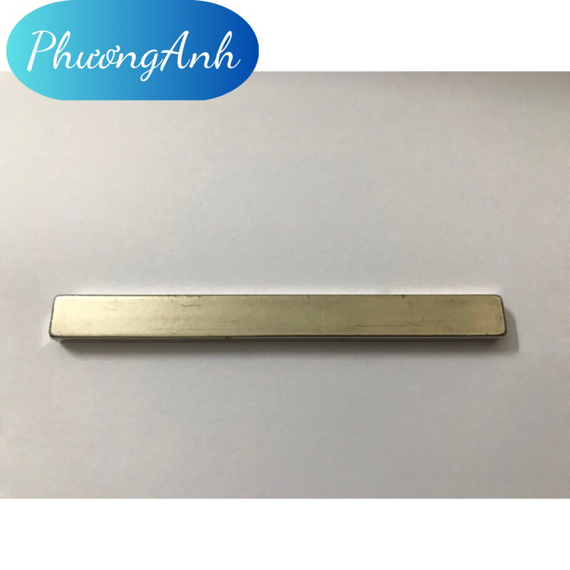 Nam châm 100x10x5mm, nam châm neodymium , nam châm thanh, nam châm chữ nhật, nam châm N52 siêu mạnh