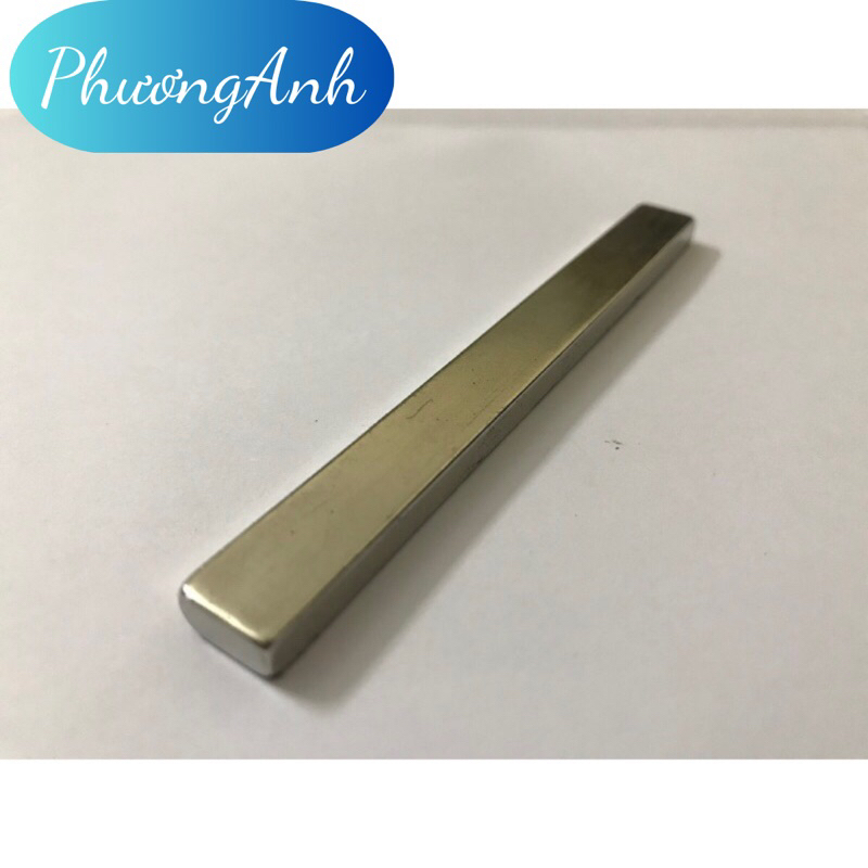 Nam châm 100x10x5mm, nam châm neodymium , nam châm thanh, nam châm chữ nhật, nam châm N52 siêu mạnh