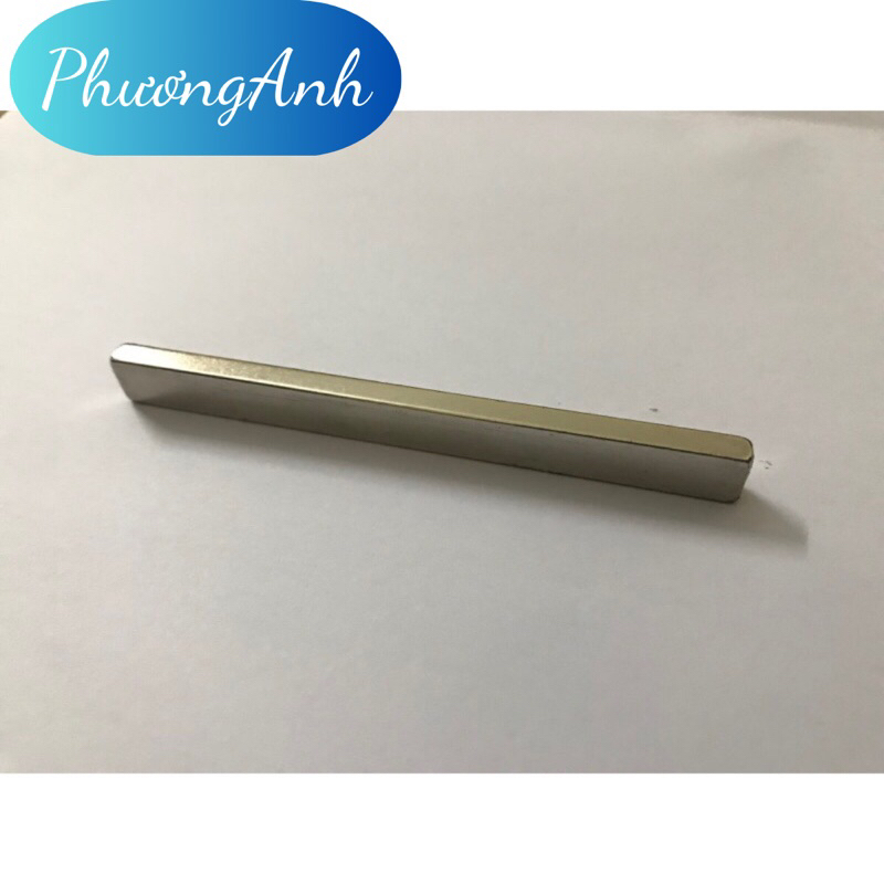 Nam châm 100x10x5mm, nam châm neodymium , nam châm thanh, nam châm chữ nhật, nam châm N52 siêu mạnh
