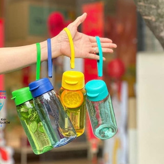 Bình nước 🌷Freeship extra 🌷Lohas 550ml Tupperware - Màu Pastel ngọt cưng