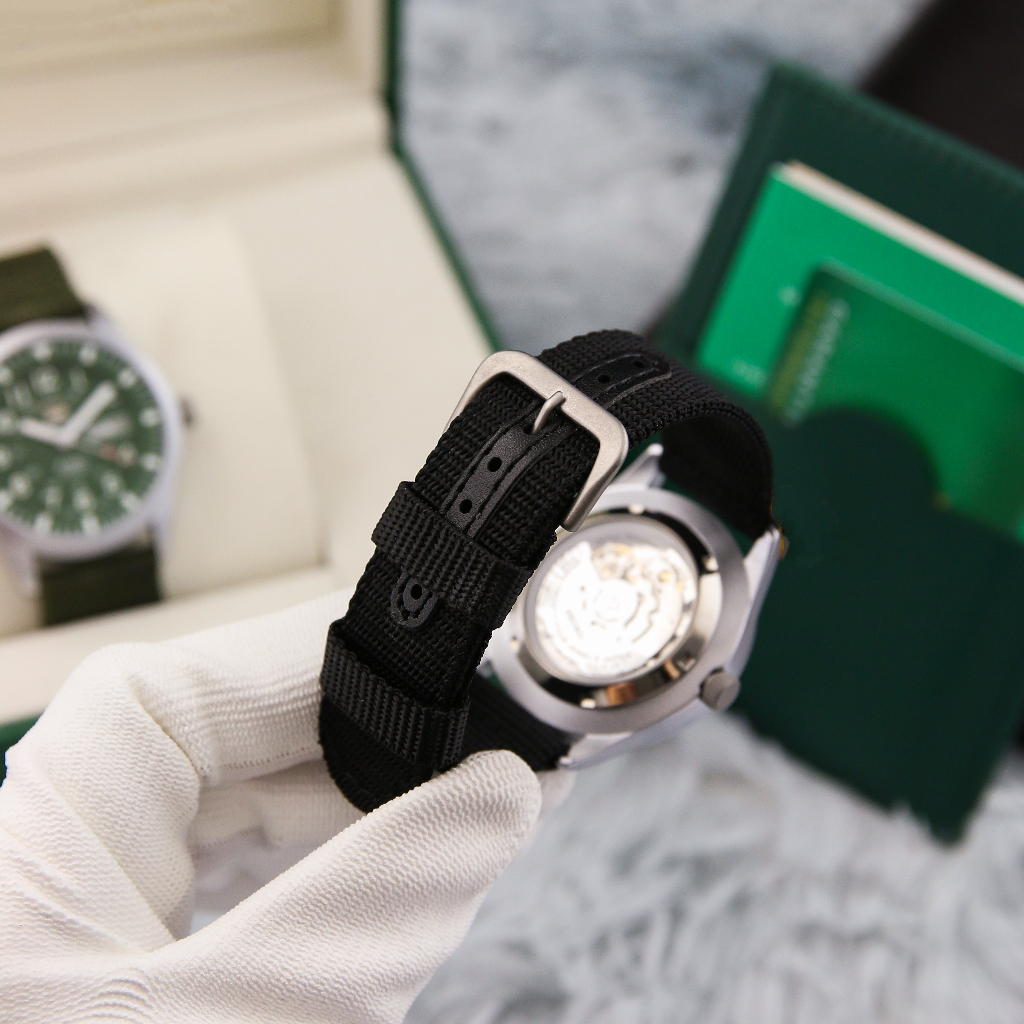 Đồng Hồ - Đồng Hồ Nam Cơ Seiko Quân Đội - Dây Vải Dù Nato - Bảo Hành 24 Tháng Toàn Quốc