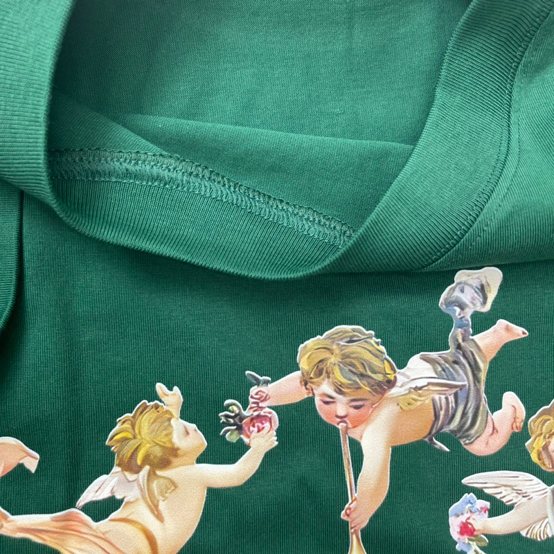 Áo thun ngắn tay nam nữ,fom vừa,local brand ASEITY cotton 100%.hoạ tiết thiên thần