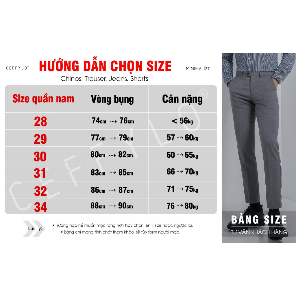Quần Khaki Nam Trơn Ceffylo Màu Be Cao Cấp Công Sở Form Slimfit Kiểu Dáng Basic Phong Cách Trẻ Trung