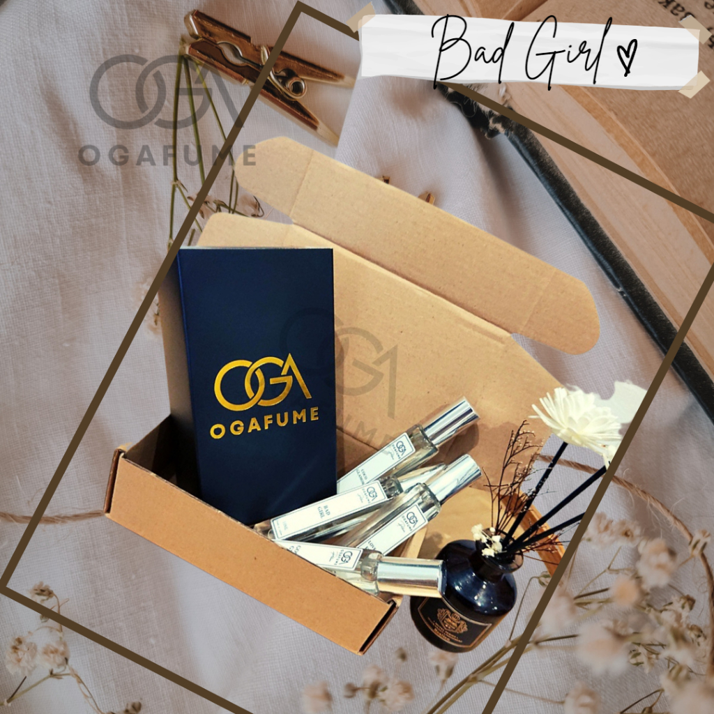 Tinh Dầu Nước Hoa Nữ Ogafume Bad Girl Quyến rũ, Cá tính, Gợi cảm 10ml